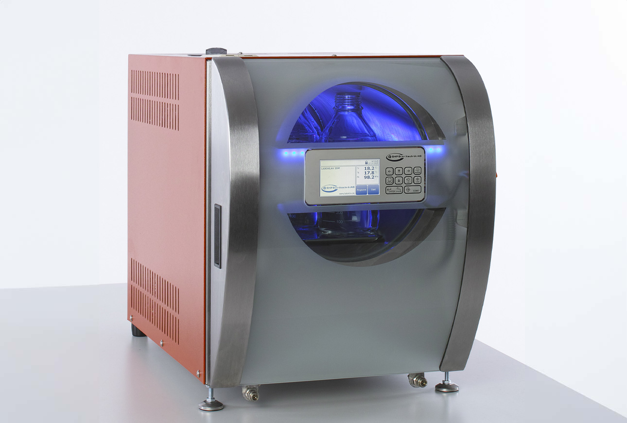 Autoklav Laboklav 25 - Detailansicht