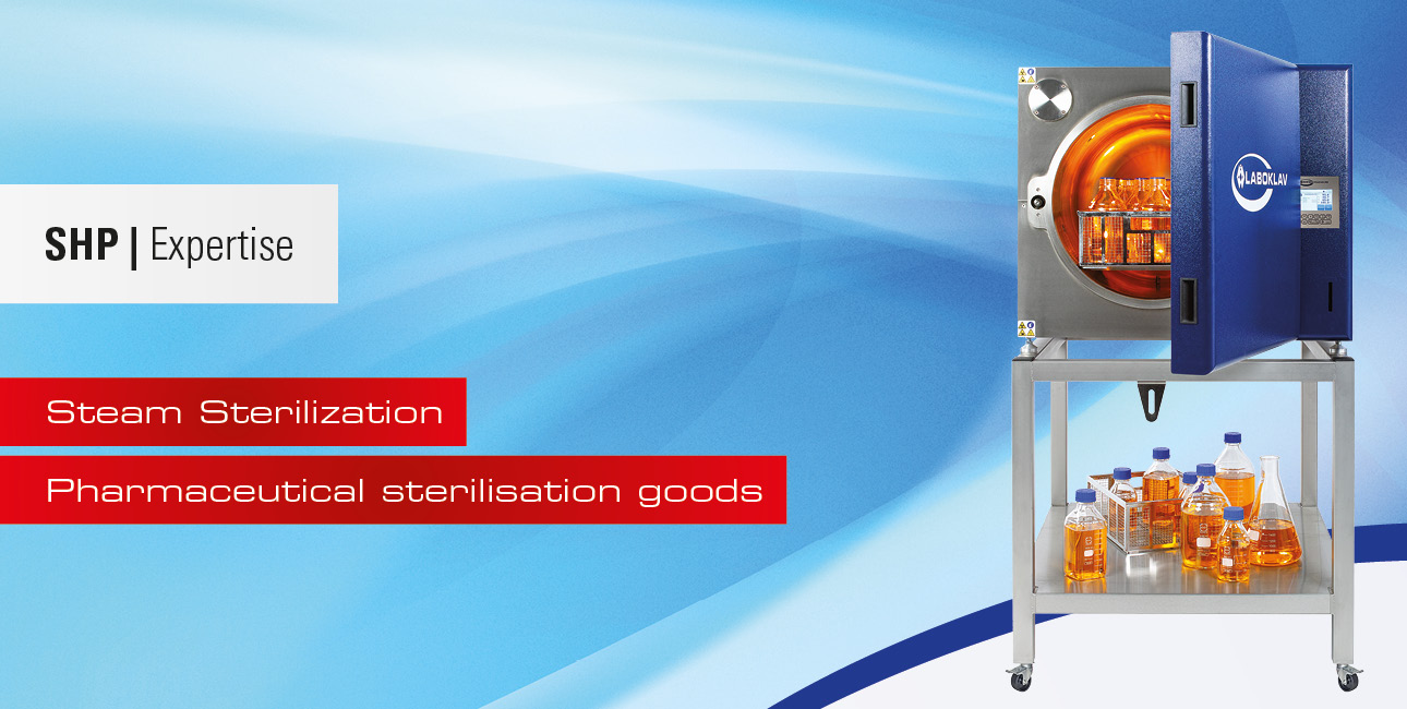 Steam sterilizers for pharmaceutical sterilization goods