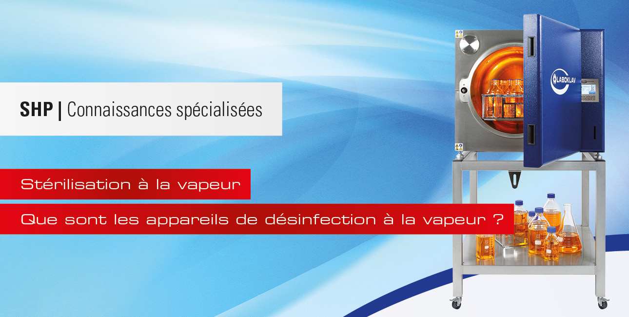 Appareils de désinfection à la vapeur