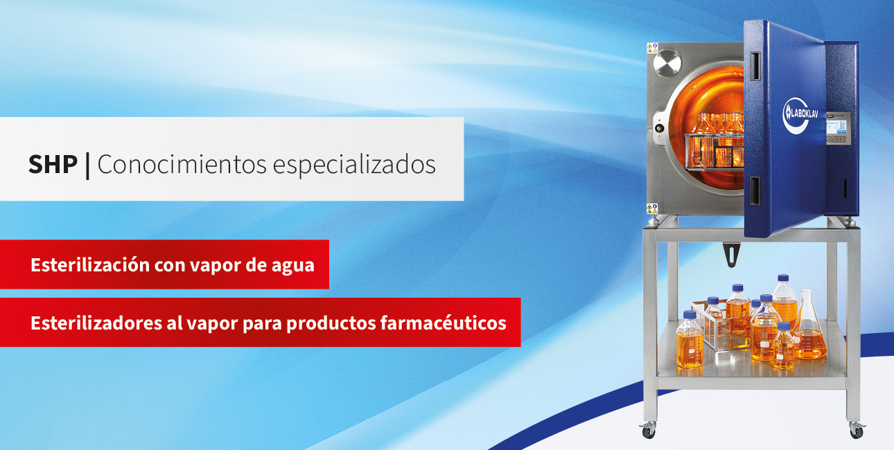 Esterilizadores al vapor para productos farmacéuticos