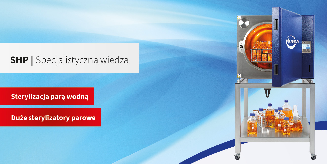 Duże sterylizatory parowe