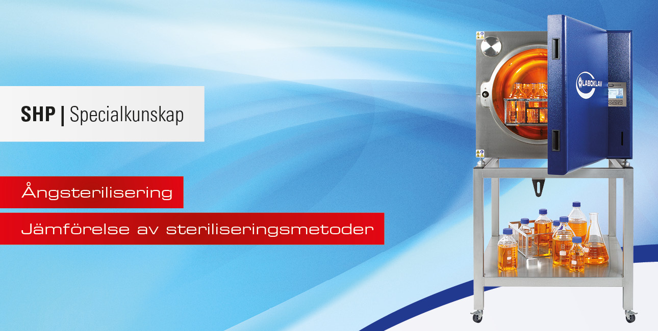 Jämförelse av steriliseringsmetoder