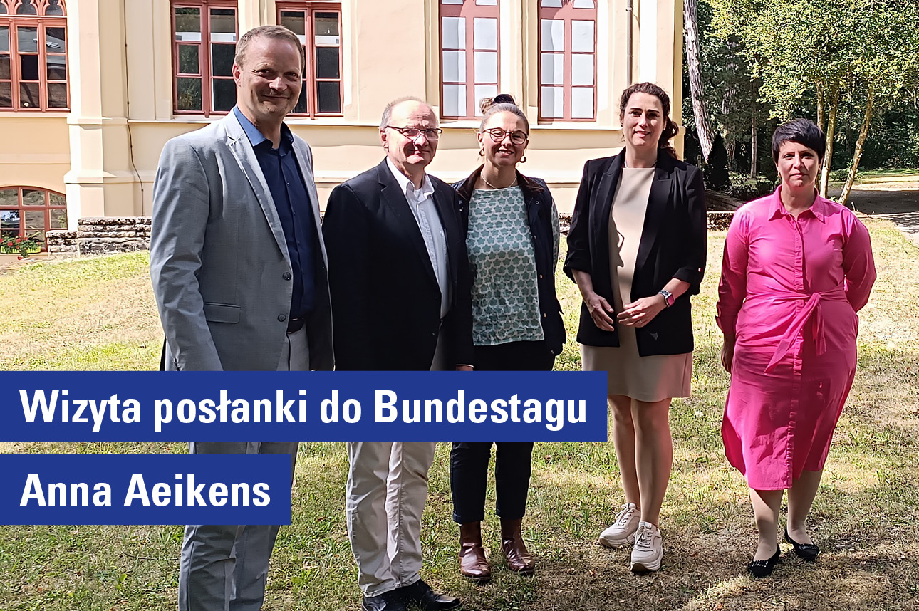 Świeżo wybrana do Bundestagu posłanka Anna Aeikens (CDU) odwiedziła naszą firmę 26 sierpnia.