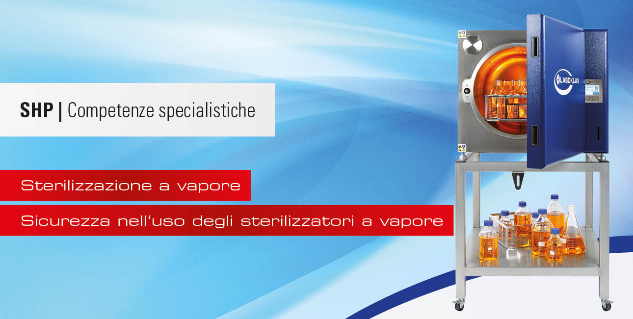 Sicurezza nell'uso degli sterilizzatori a vapore