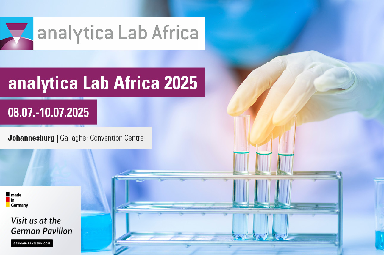 SHP Steriltechnik AG auf der analytica Lab Africa 2025 in Johannesburg.