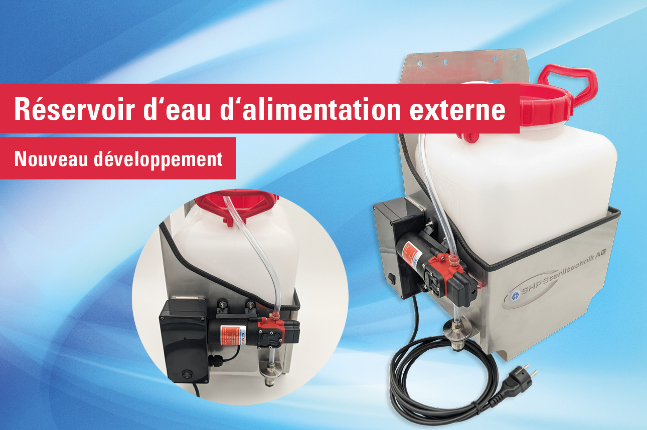 Réservoir d'eau VE externe pour la série LABOKLAV 55–195