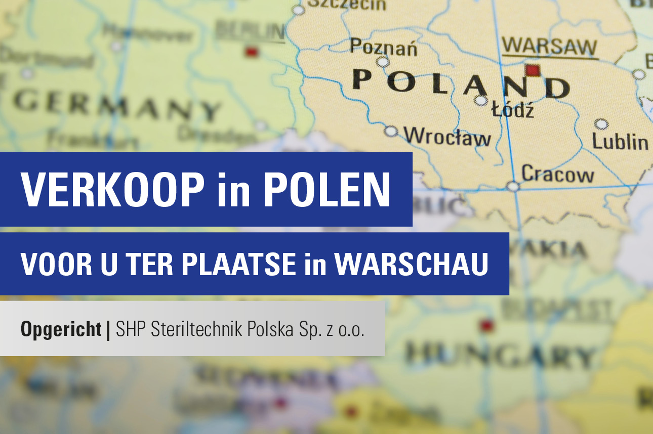 Oprichting van SHP Steriltechnik Polska Sp. z o.o.